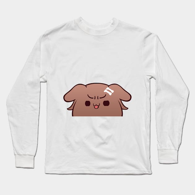 Korone Angry Furball Doggo Long Sleeve T-Shirt by AmyMinori